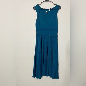 Maeve by Anthropology Deep‎ Blue Sleeveless Dress